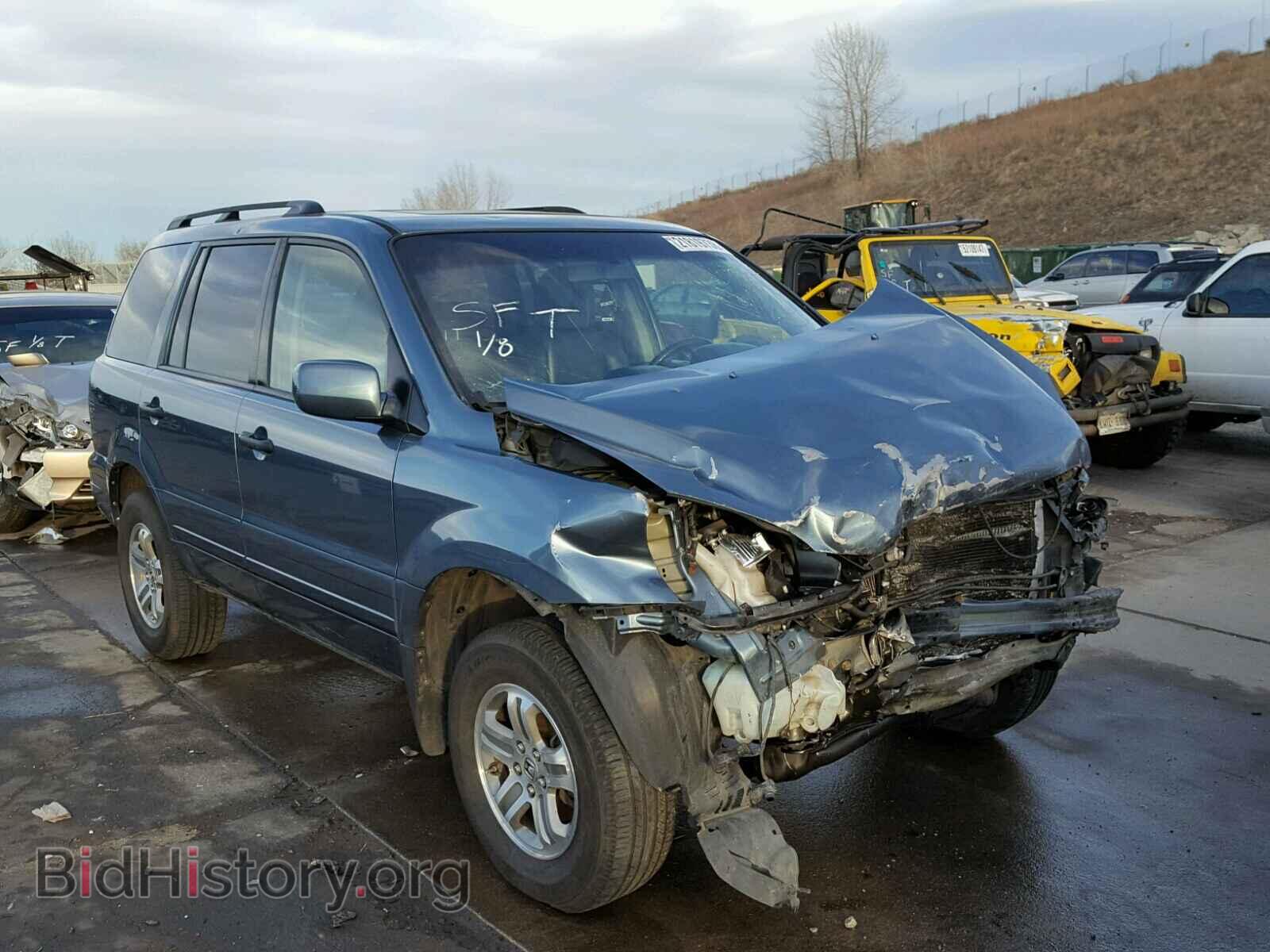 Photo 5FNYF18595B034051 - HONDA PILOT 2005