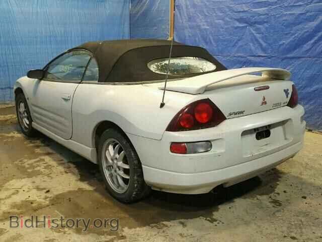 2001 MITSUBISHI ECLIPSE - VIN: 4A3AE85H71E136002 - Фото 3