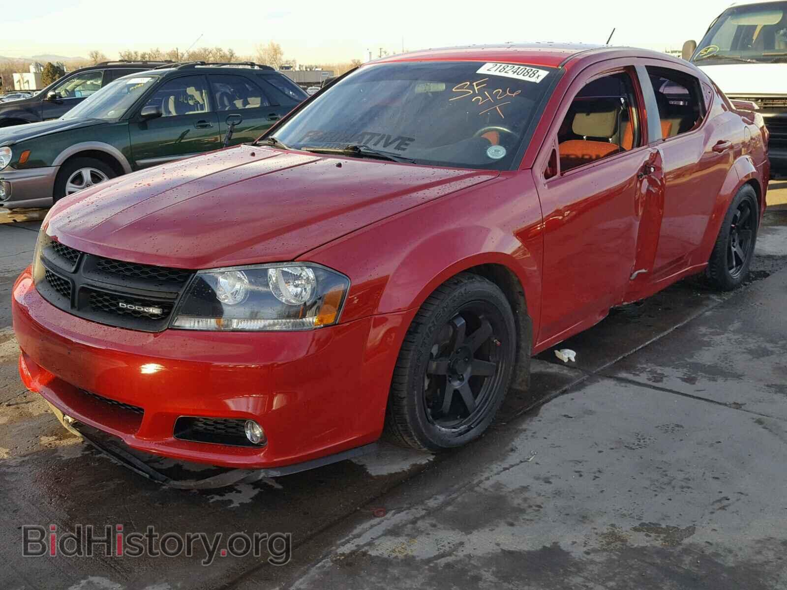 2012 DODGE AVENGER - VIN: 1C3CDZEG7CN126427 - Фото 2
