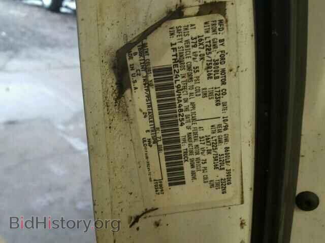 1997 FORD ECONOLINE - VIN: 1FTHE24L9VHA48254 - Фото 10