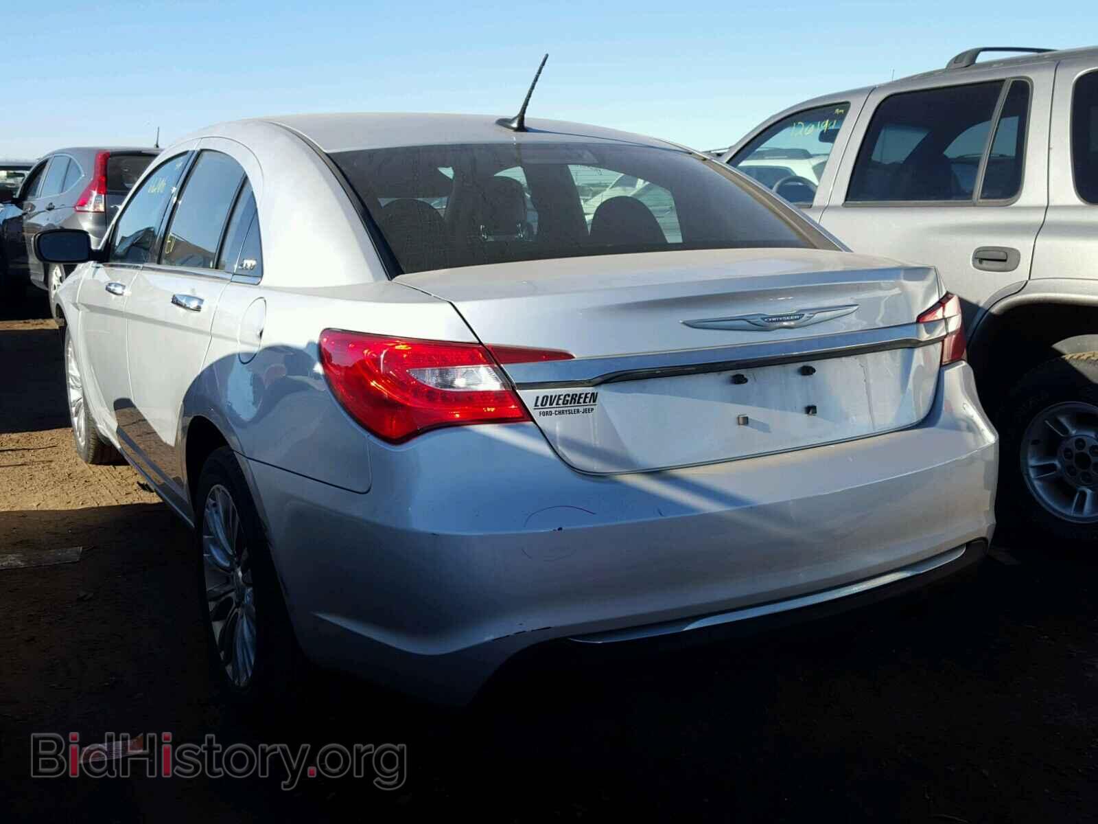 2012 CHRYSLER 200 - VIN: 1C3CCBCB7CN304287 - Фото 3
