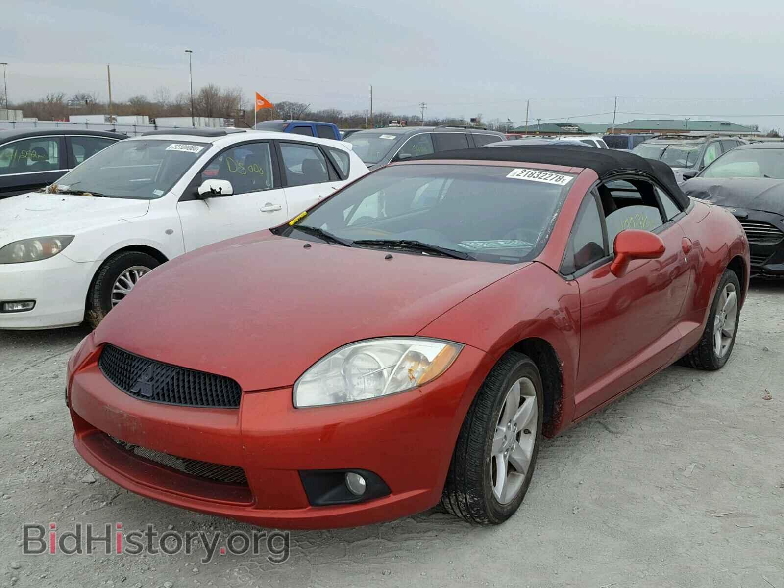 2009 MITSUBISHI ECLIPSE - VIN: 4A3AL25F19E042114 - Фото 2