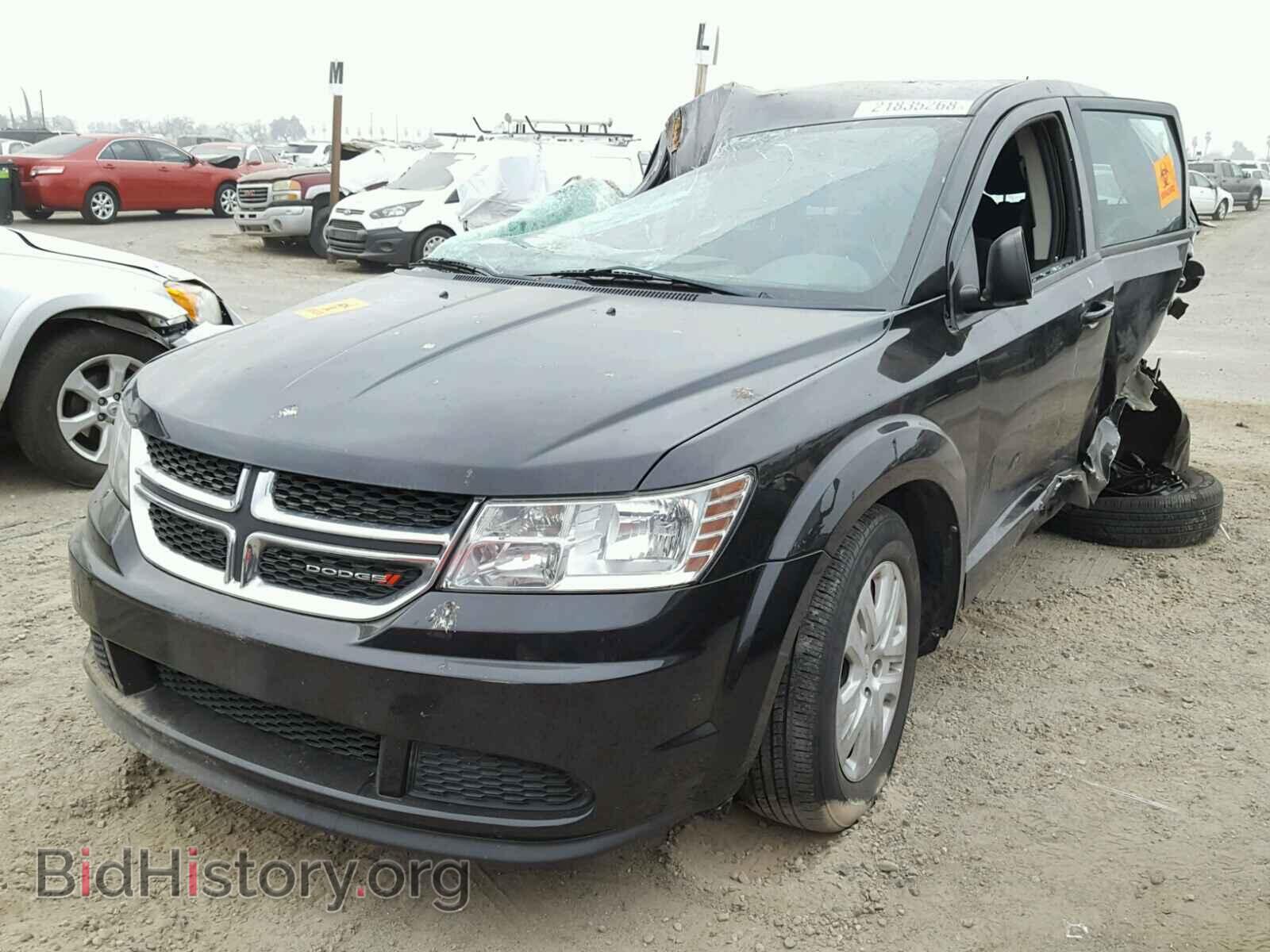 2015 DODGE JOURNEY - VIN: 3C4PDCAB0FT644856 - Фото 2