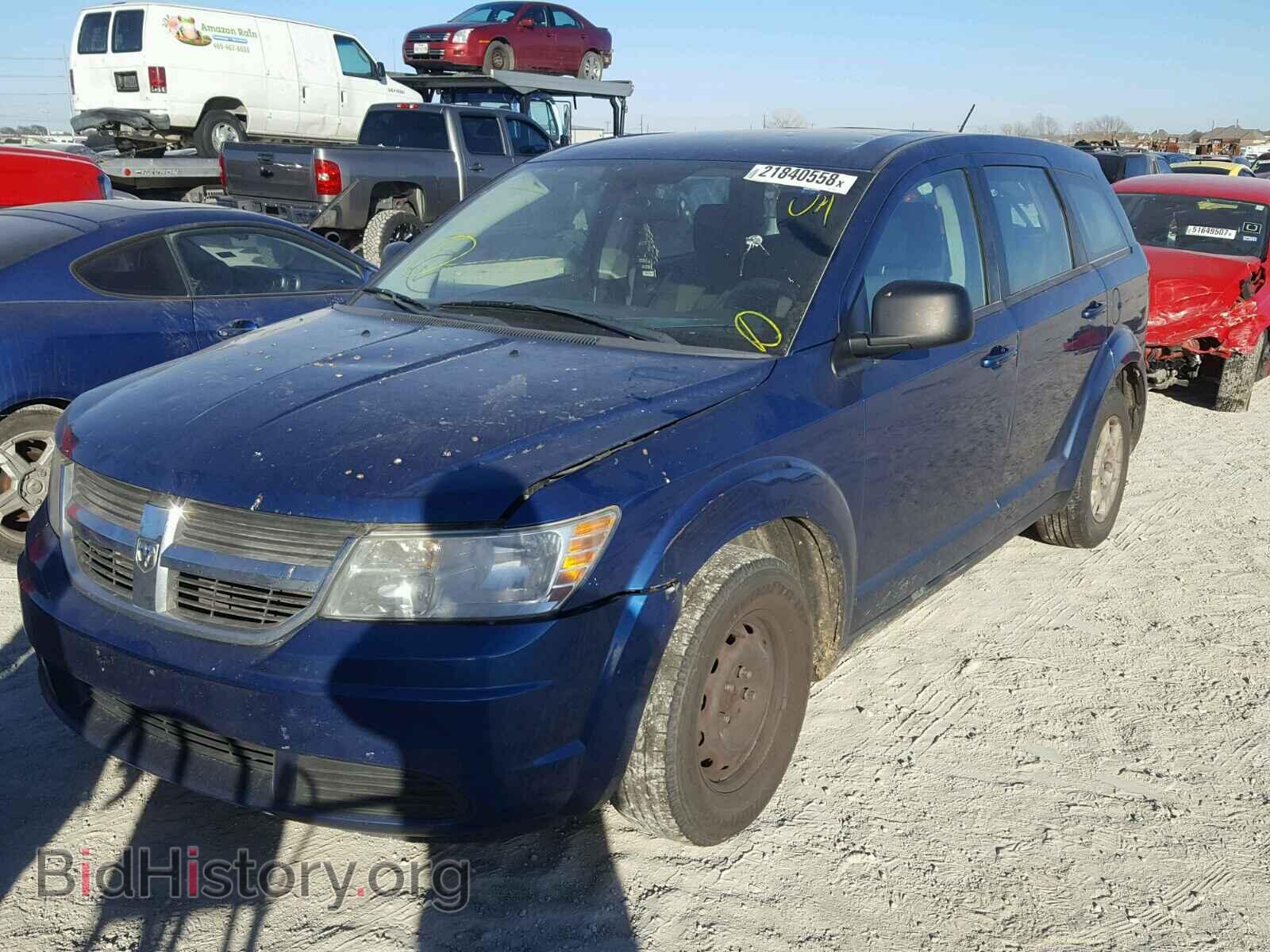 2009 DODGE JOURNEY - VIN: 3D4GG47B39T548540 - Фото 2