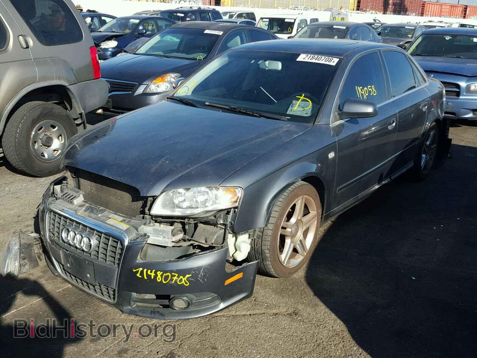 2008 AUDI A4 - VIN: WAUDF78E48A128821 - Фото 2