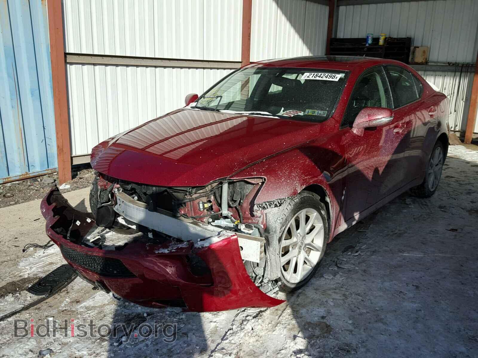 2011 LEXUS IS250 - VIN: JTHCF5C27B5044863 - Фото 2