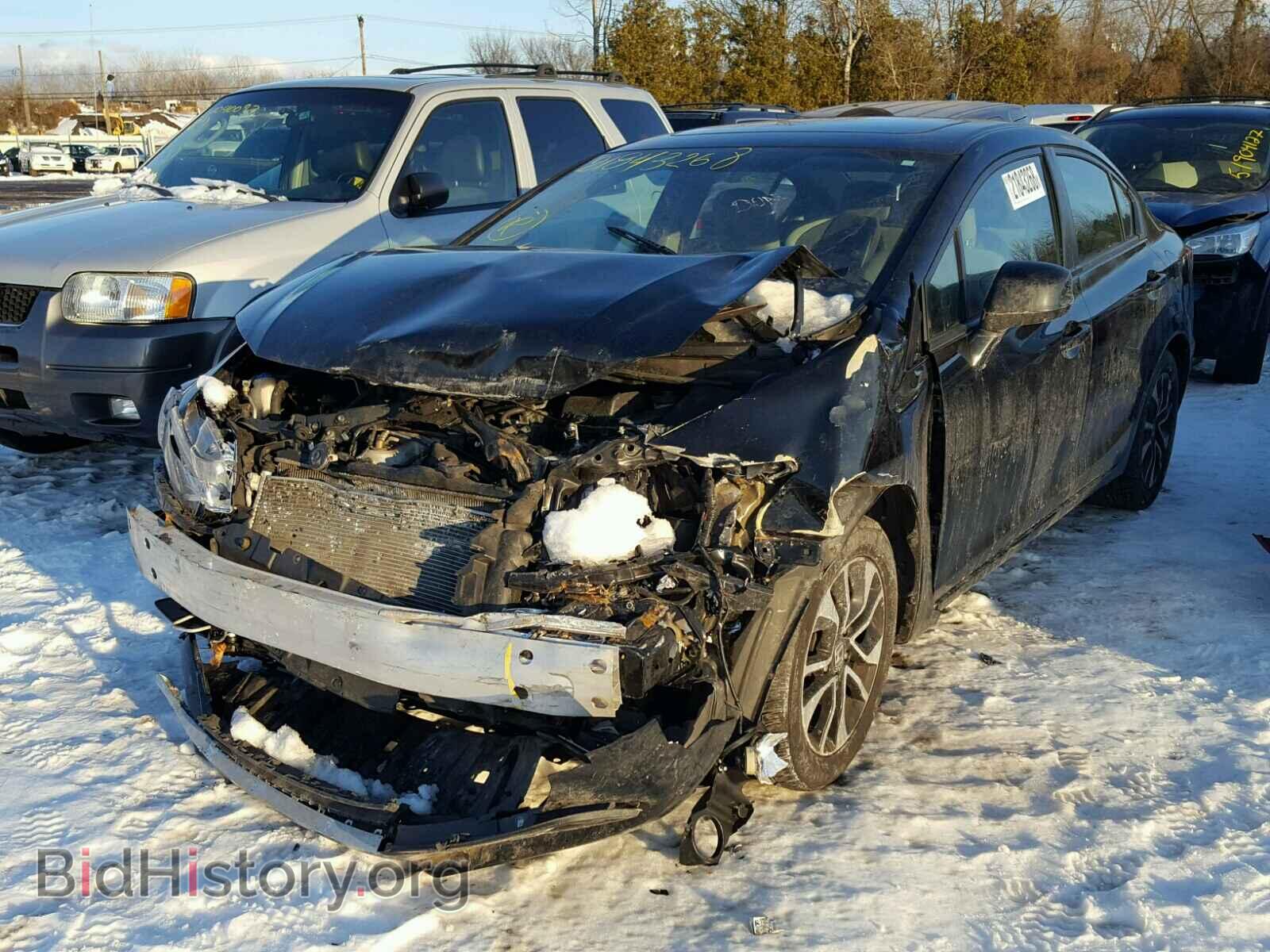 2013 HONDA CIVIC - VIN: 2HGFB2F86DH533213 - Фото 2