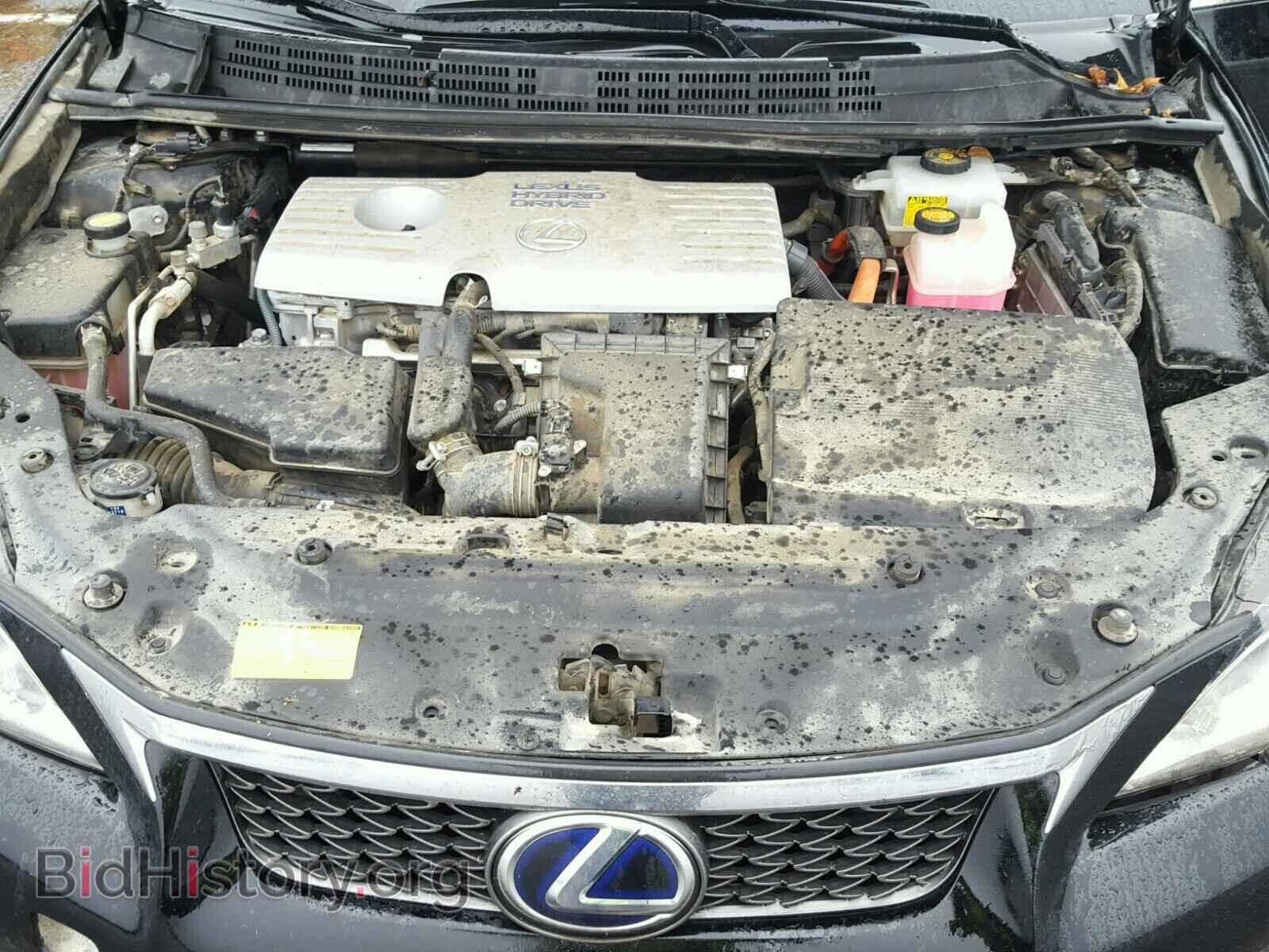 2012 LEXUS CT 200 - VIN: JTHKD5BH6C2063513 - Фото 7