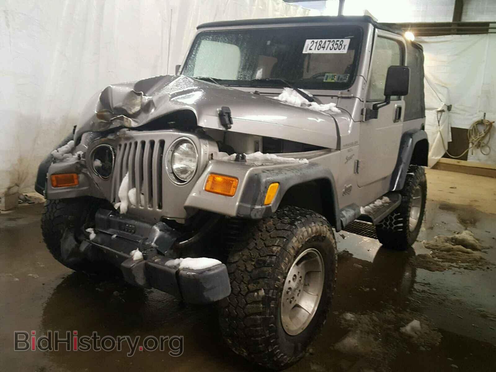 2000 JEEP WRANGLER - VIN: 1J4FA49S3YP727522 - Фото 2