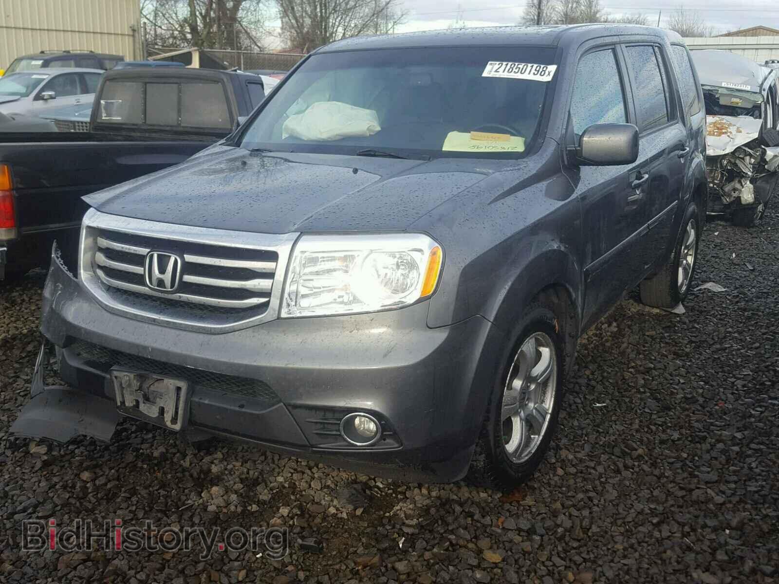 2013 HONDA PILOT - VIN: 5FNYF4H52DB002316 - Фото 2