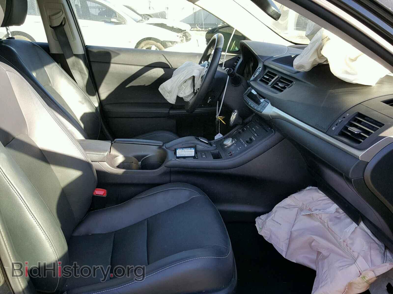 2013 LEXUS CT 200 - VIN: JTHKD5BH7D2156803 - Фото 5