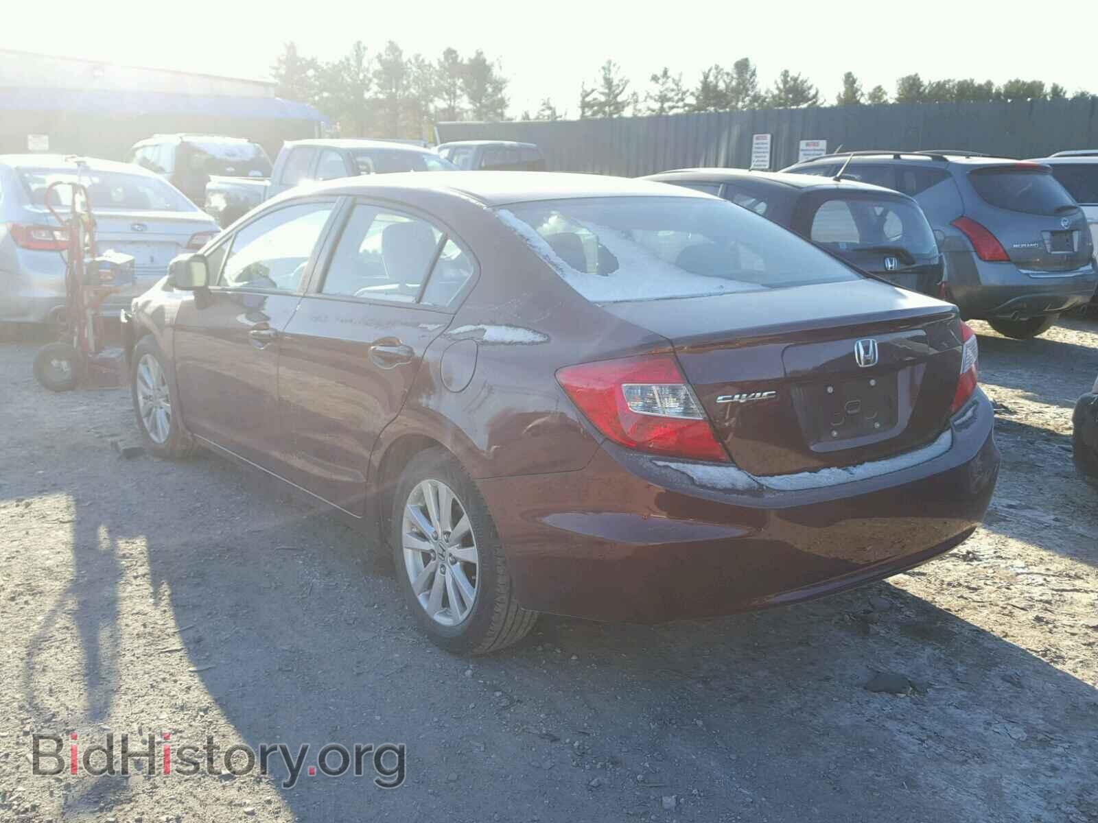2012 HONDA CIVIC - VIN: 19XFB2F88CE355099 - Фото 3