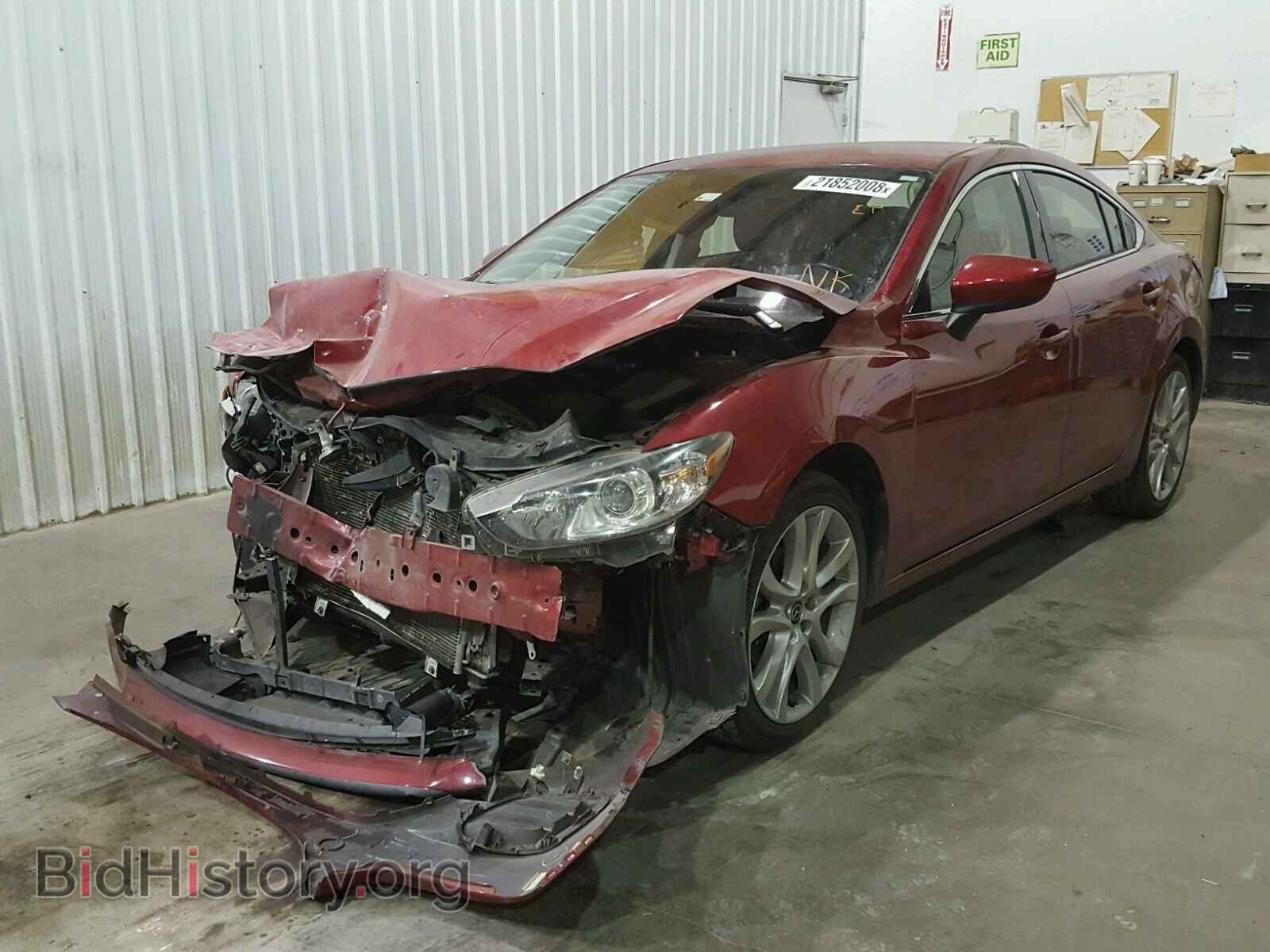 2014 MAZDA 6 - VIN: JM1GJ1V67E1145889 - Фото 2