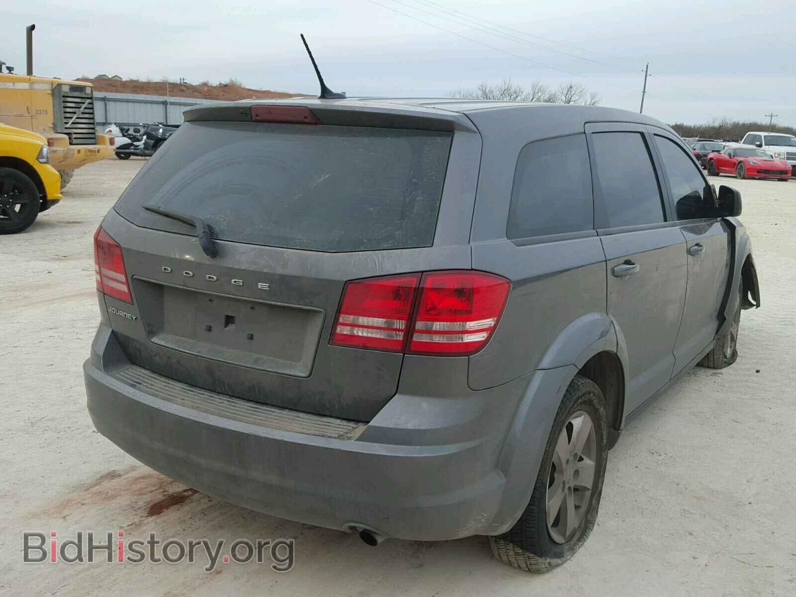 2013 DODGE JOURNEY - VIN: 3C4PDCAB1DT623835 - Фото 4