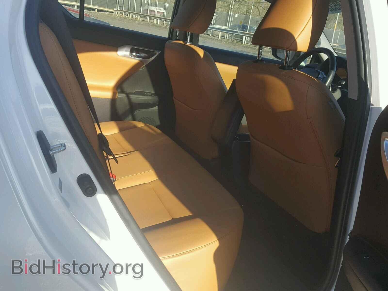 2012 LEXUS CT 200 - VIN: JTHKD5BHXC2105133 - Фото 6