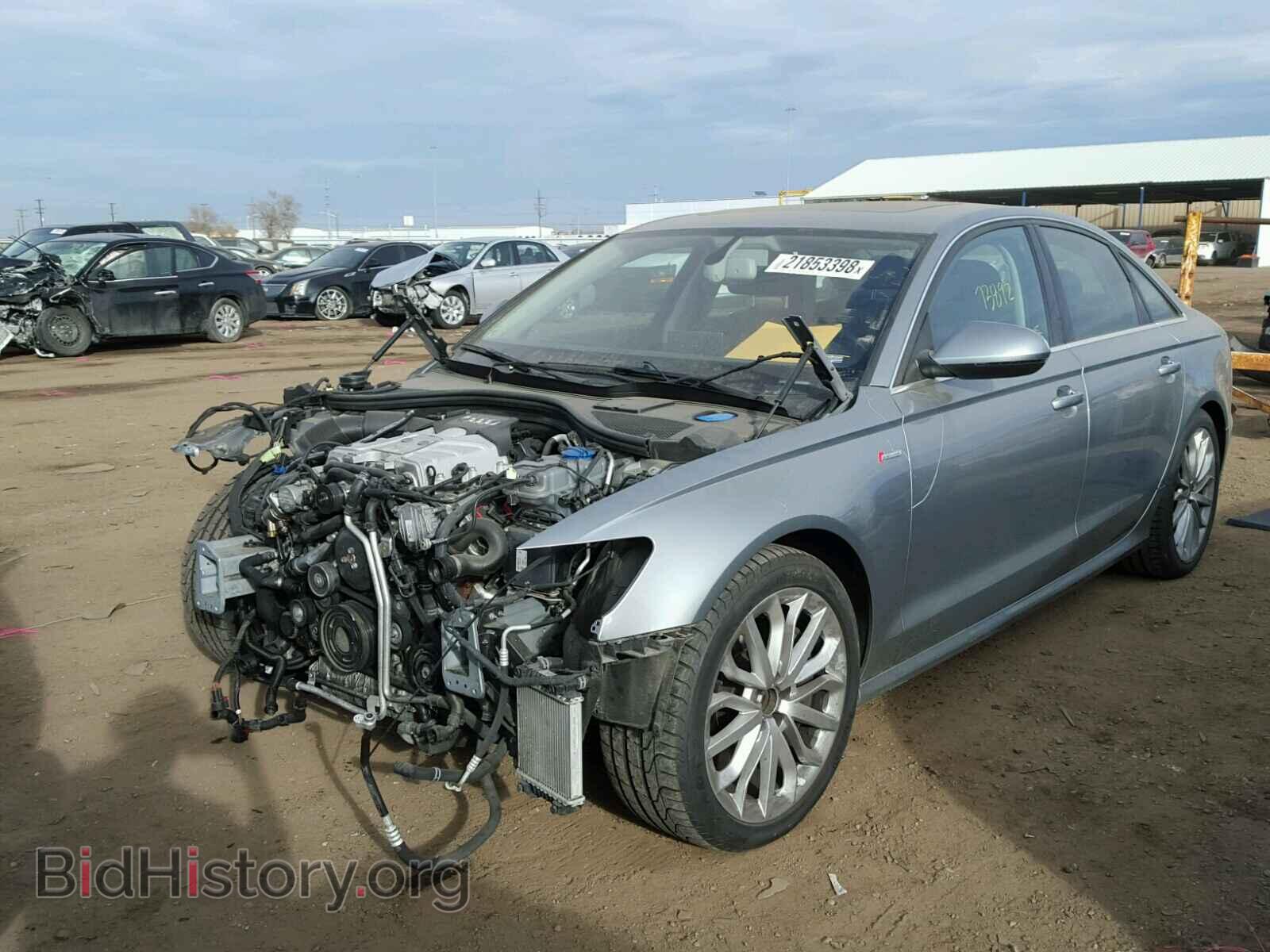 2012 AUDI A6 - VIN: WAUBGAFC9CN006525 - Фото 2
