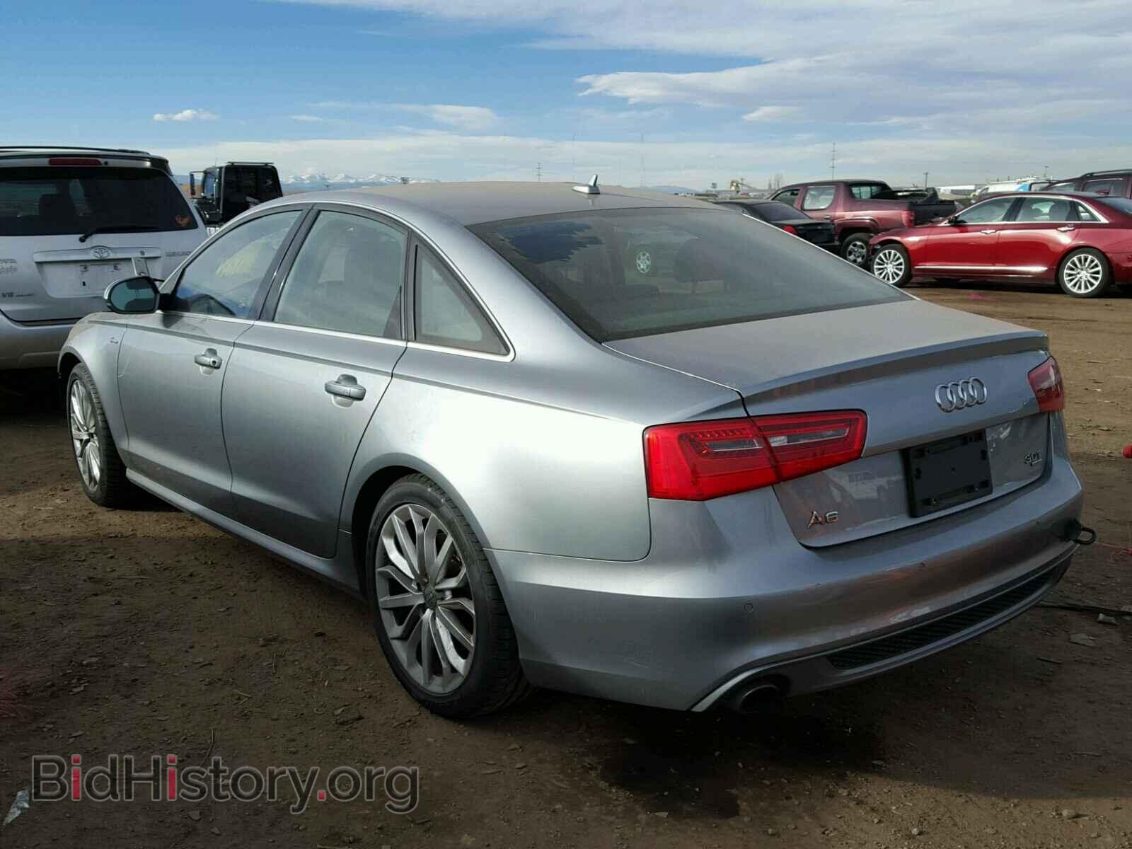 2012 AUDI A6 - VIN: WAUBGAFC9CN006525 - Фото 3