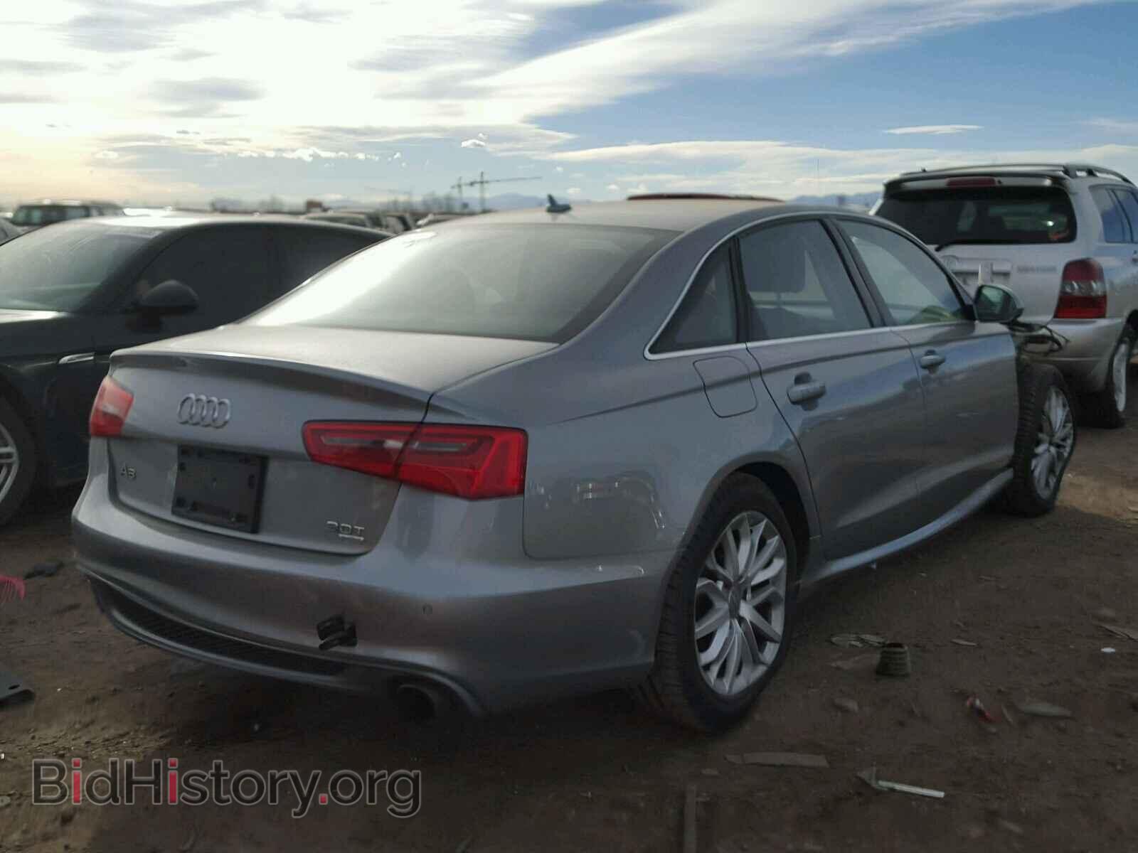 2012 AUDI A6 - VIN: WAUBGAFC9CN006525 - Фото 4