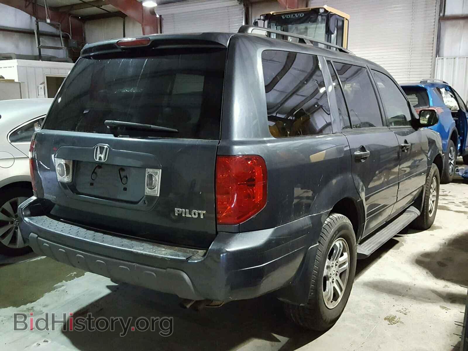 2005 HONDA PILOT - VIN: 2HKYF18685H500630 - Фото 4