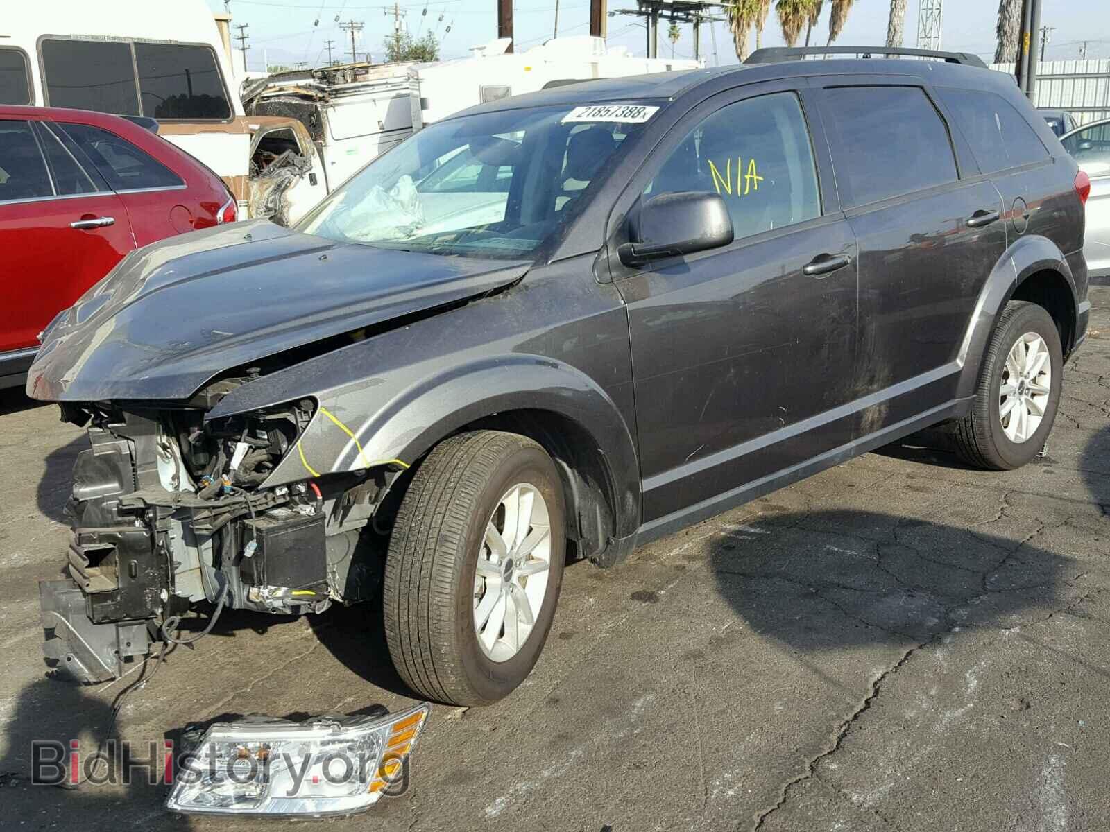 2017 DODGE JOURNEY - VIN: 3C4PDCBB8HT551049 - Фото 2