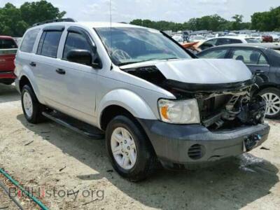 2008 Dodge DURANGO Durango SX, серебристый — VIN 1D8HD38K28F100108, Copart
