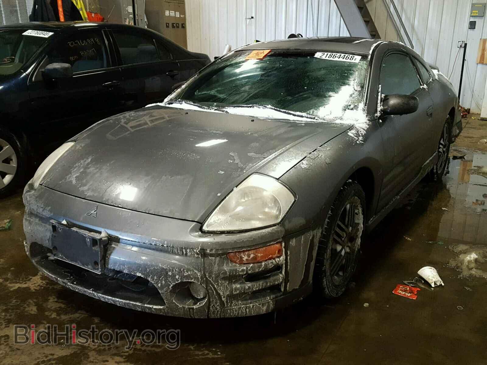 2004 MITSUBISHI ECLIPSE - VIN: 4A3AC74H44E052953 - Фото 2