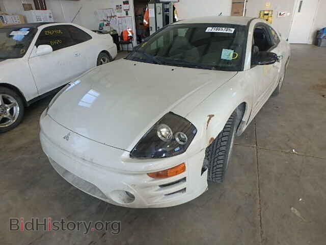 2004 MITSUBISHI ECLIPSE - VIN: 4A3AC34G64E601374 - Фото 2