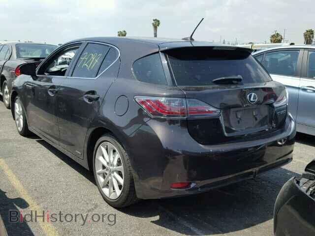 2011 LEXUS CT 200 - VIN: JTHKD5BH2B2007809 - Фото 3