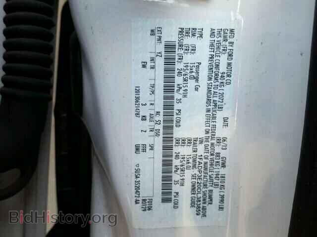 2013 FORD FOCUS - VIN: 1FADP3E20DL383859 - Photo 10