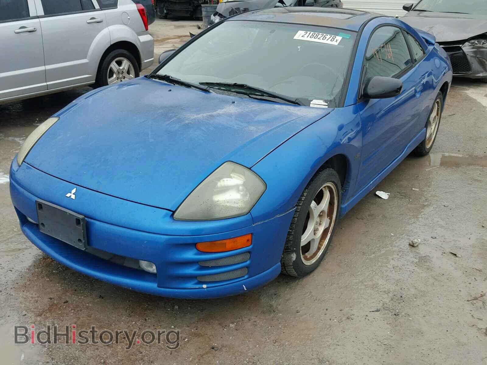 2002 MITSUBISHI ECLIPSE - VIN: 4A3AC84H52E049417 - Фото 2