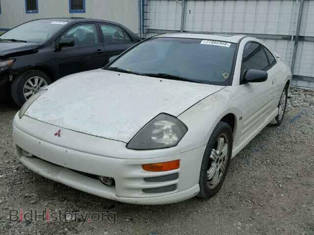 2001 MITSUBISHI ECLIPSE - VIN: 4A3AC54H11E070259 - Photo 2