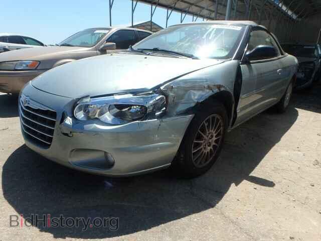 2005 CHRYSLER SEBRING - VIN: 1C3EL55RX5N619172 - Фото 2