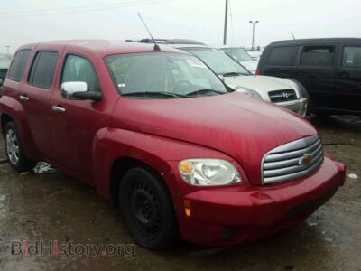 2010 Chevrolet HHR HHR LS, red — VIN 3GNBAADBXAS545163, Copart