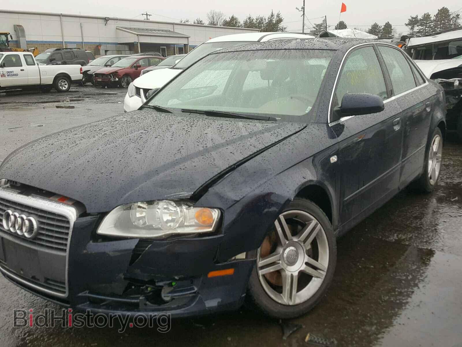 2007 AUDI A4 - VIN: WAUDF78E07A230552 - Фото 2