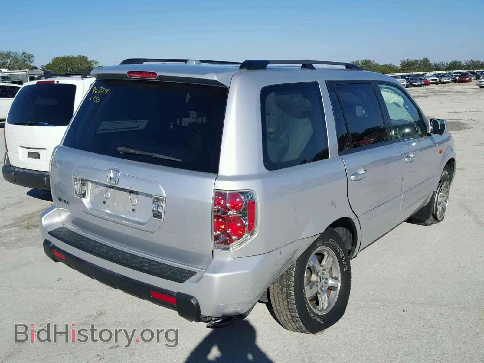 2007 HONDA PILOT - VIN: 5FNYF28597B030770 - Photo 4