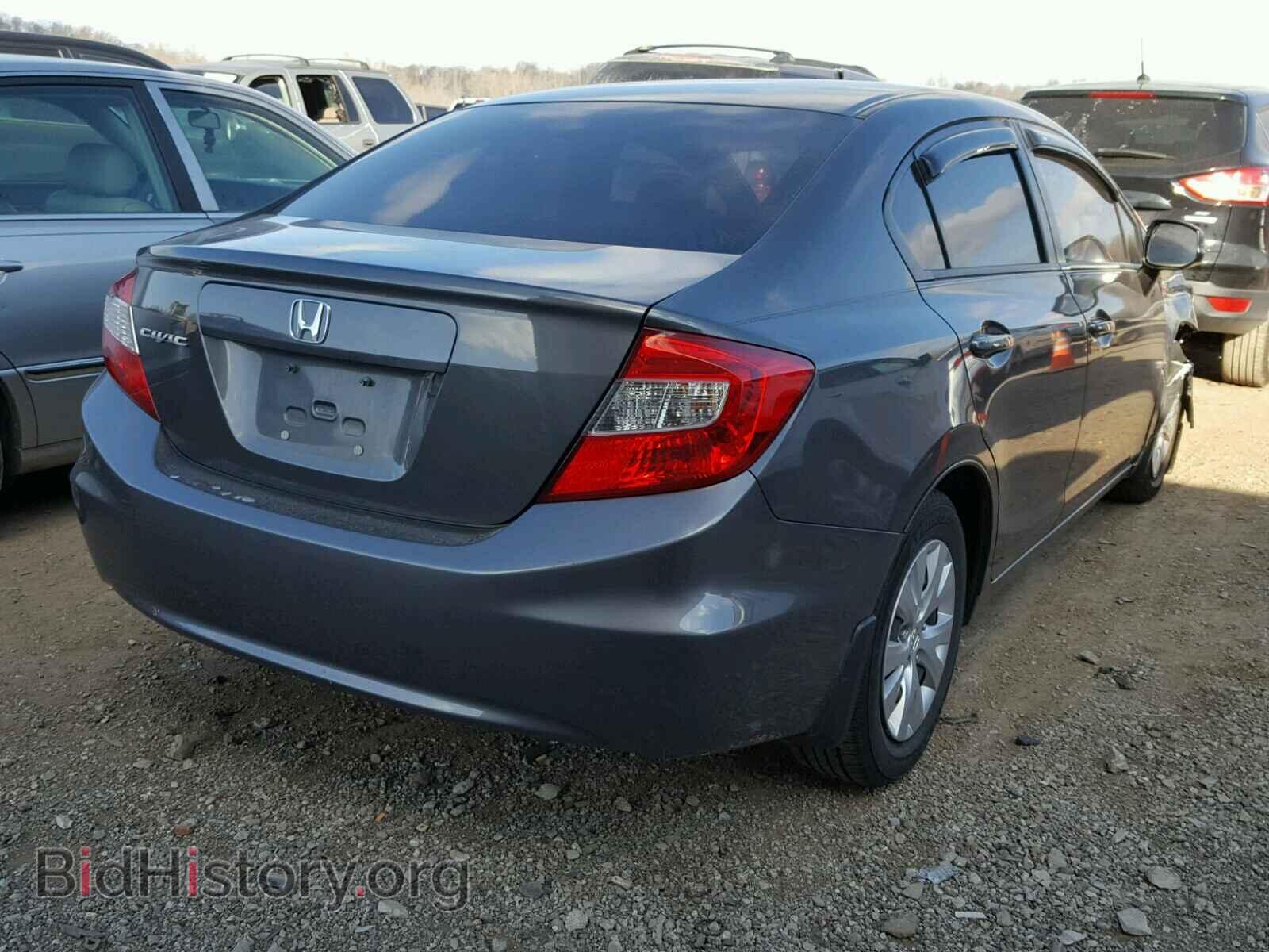 2012 HONDA CIVIC - VIN: 2HGFB2F58CH581414 - Фото 4