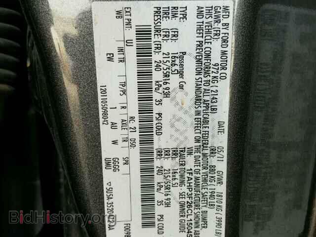 2012 FORD FOCUS - VIN: 1FAHP3F26CL150454 - Photo 10