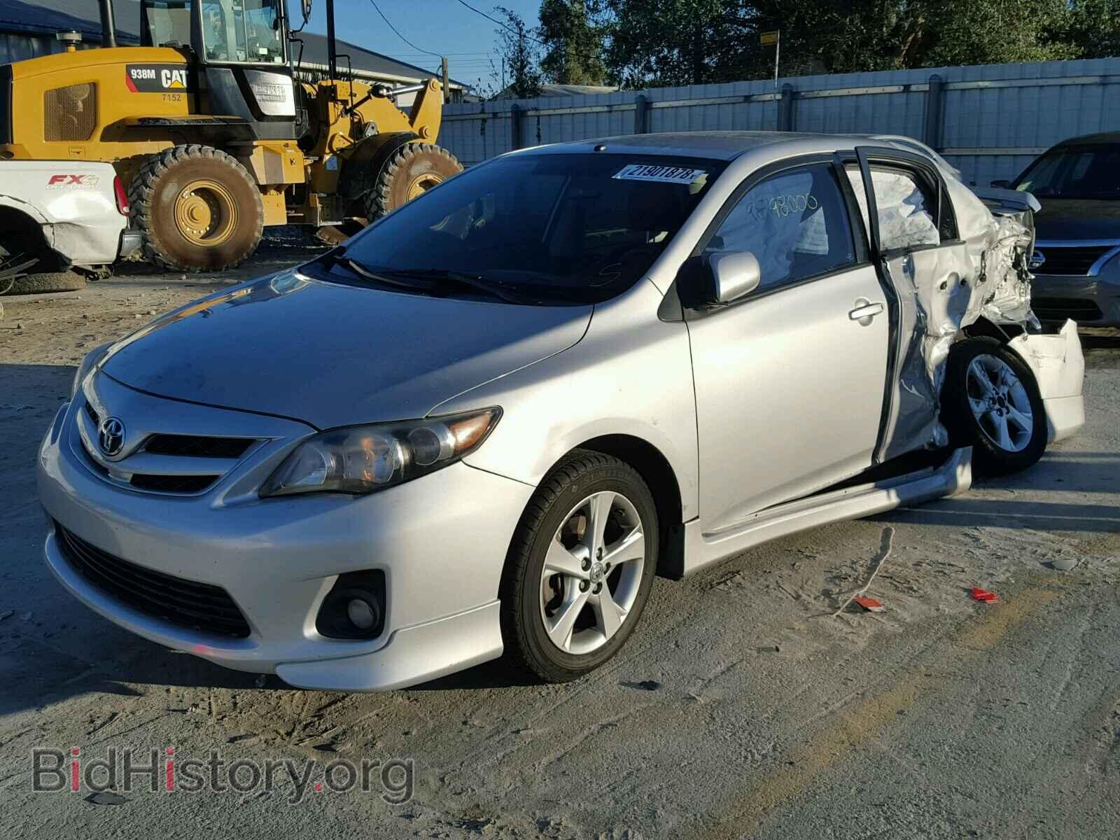 2011 TOYOTA COROLLA BA - VIN: 2T1BU4EE8BC725489 - Фото 2