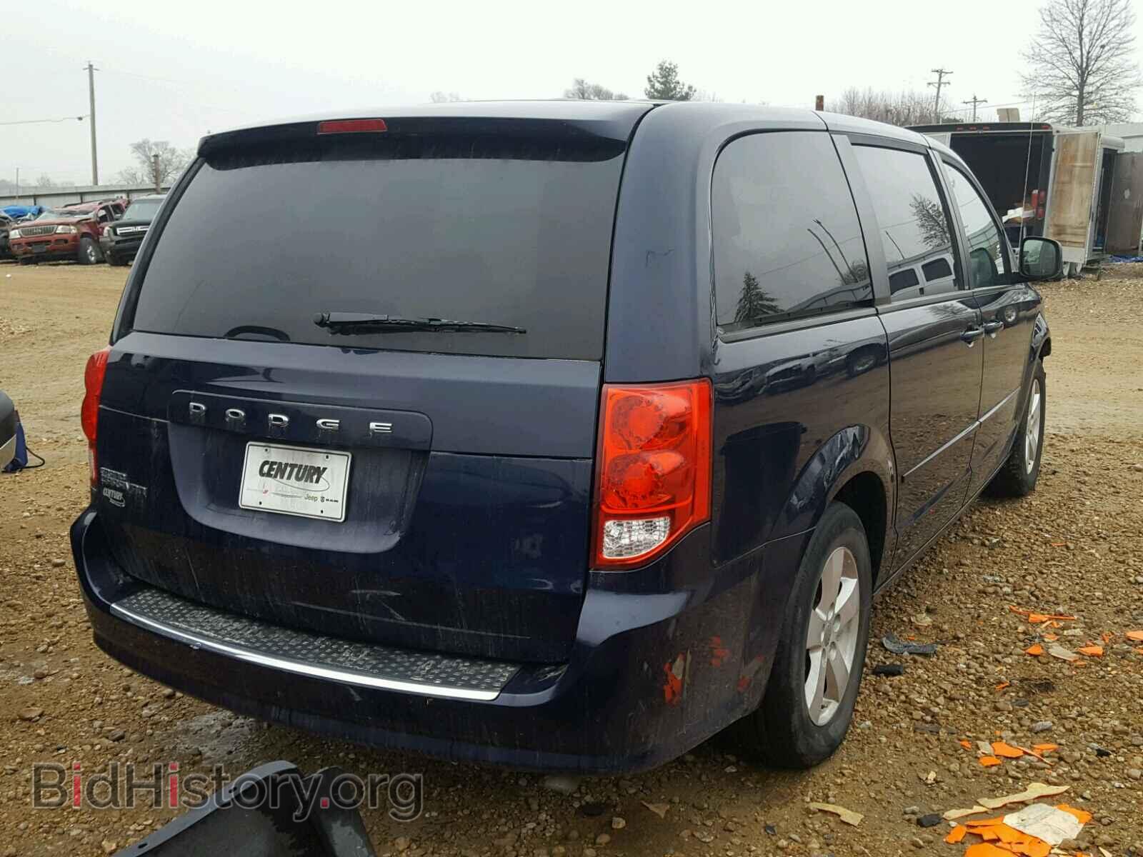 2013 DODGE CARAVAN - VIN: 2C4RDGBG9DR533474 - Фото 4