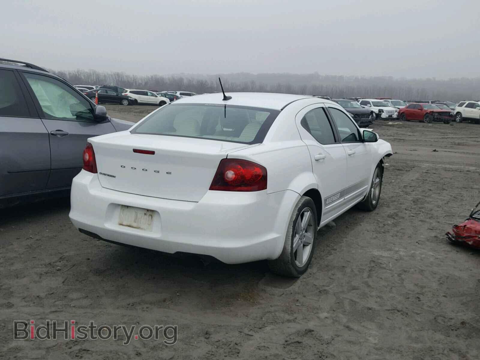 2011 DODGE AVENGER - VIN: 1B3BD1FB2BN589023 - Фото 4