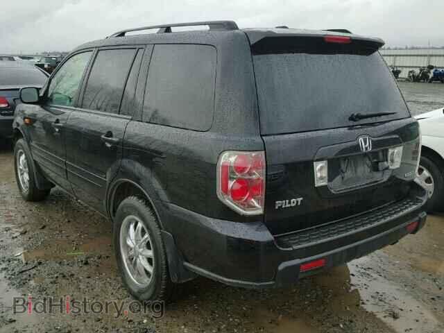 2007 HONDA PILOT - VIN: 2HKYF18767H523237 - Фото 3