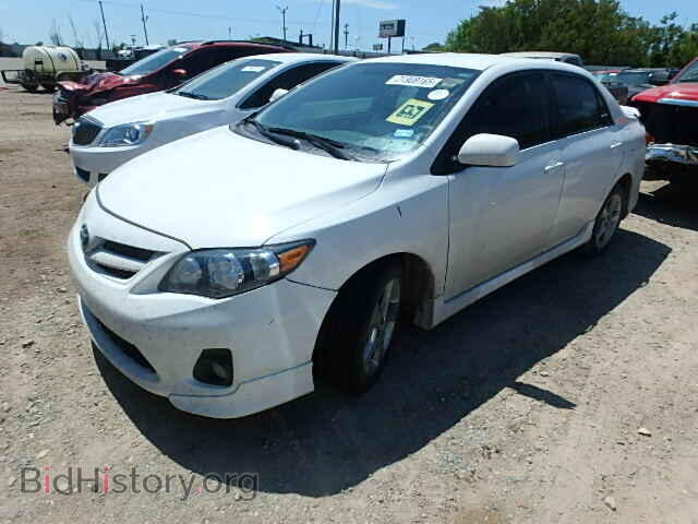 2011 TOYOTA COROLLA - VIN: 2T1BU4EE9BC743712 - Фото 2