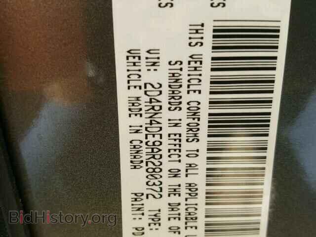 2010 DODGE CARAVAN - VIN: 2D4RN4DE9AR280372 - Фото 10