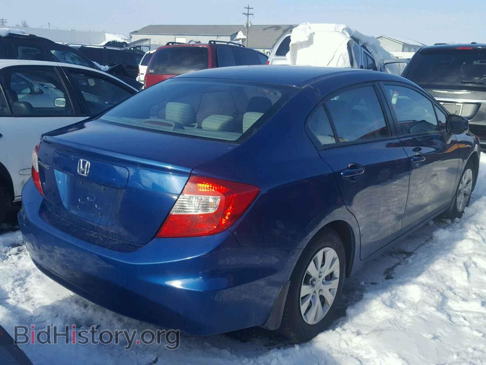 2012 HONDA CIVIC - VIN: 19XFB2F5XCE082284 - Фото 4