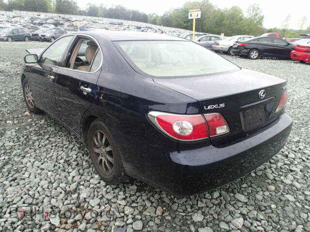 2003 LEXUS ES300 - VIN: JTHBF30G630123021 - Фото 3