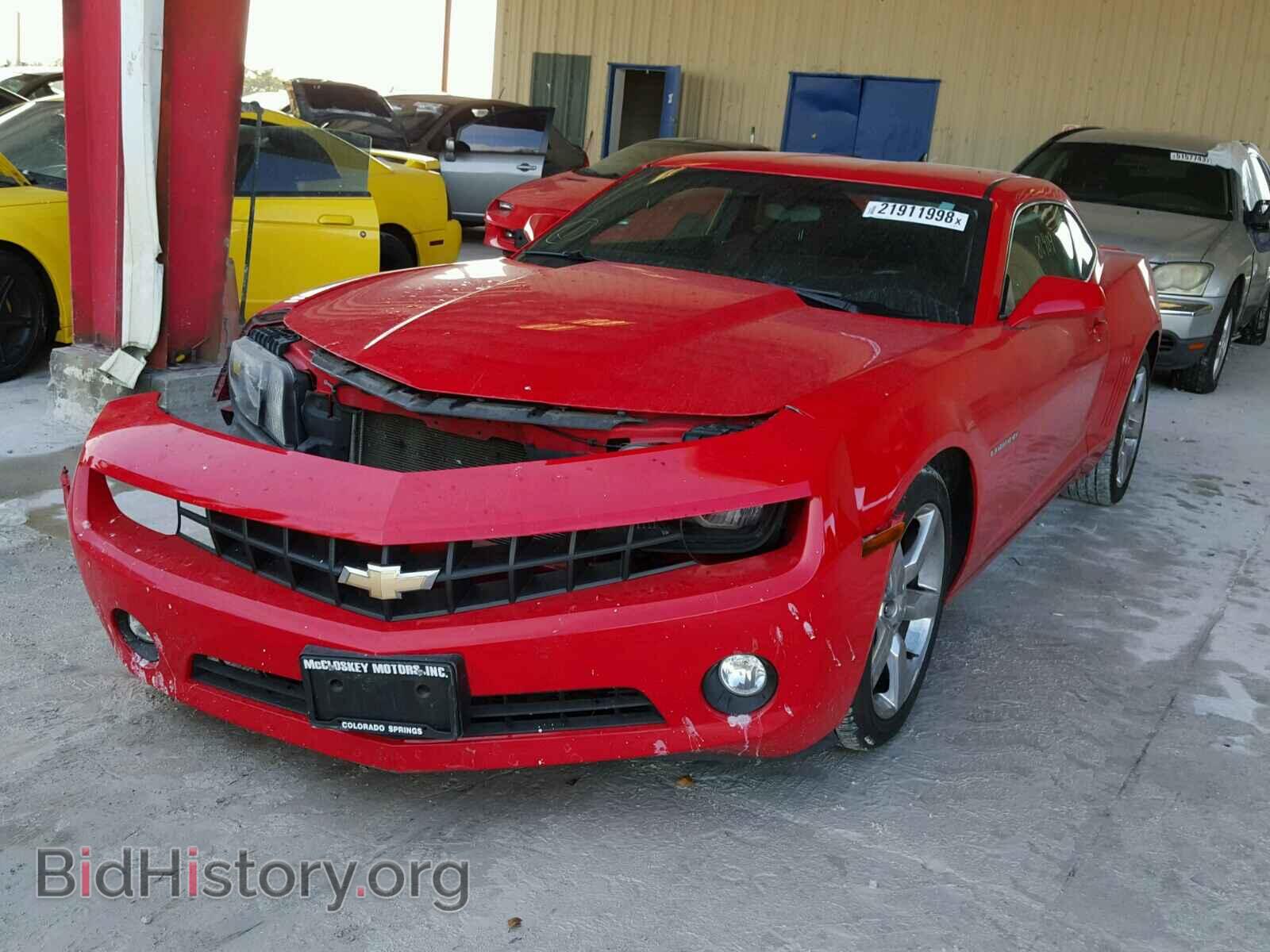 2012 CHEVROLET CAMARO - VIN: 2G1FB1E35C9135703 - Фото 2