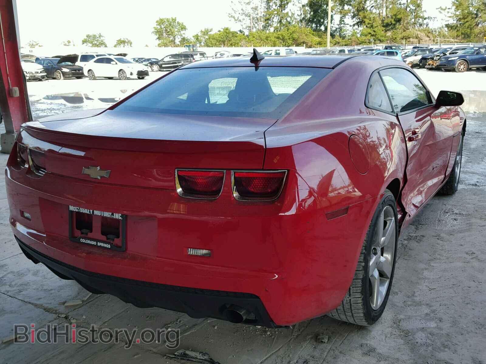 2012 CHEVROLET CAMARO - VIN: 2G1FB1E35C9135703 - Фото 4