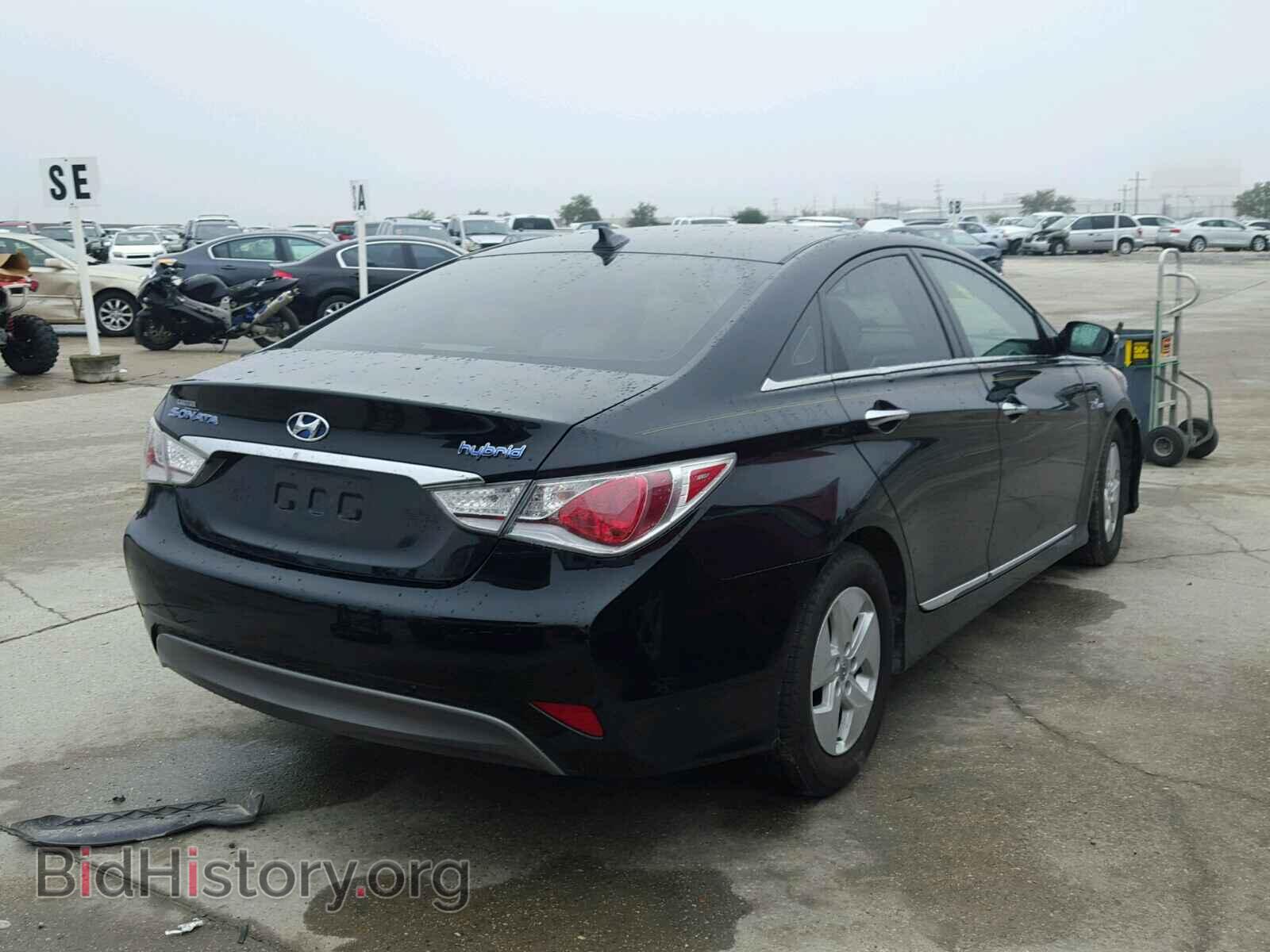2012 HYUNDAI SONATA - VIN: KMHEC4A40CA031524 - Фото 4