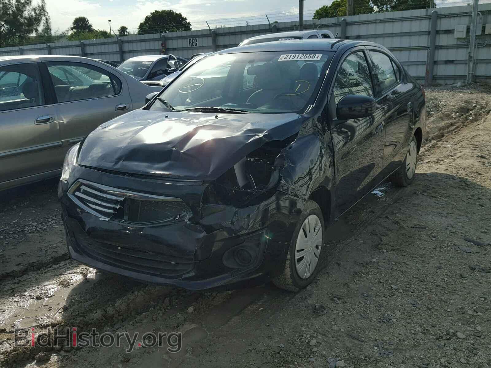 2017 MITSUBISHI MIRAGE - VIN: ML32F3FJ4HHF18706 - Фото 2
