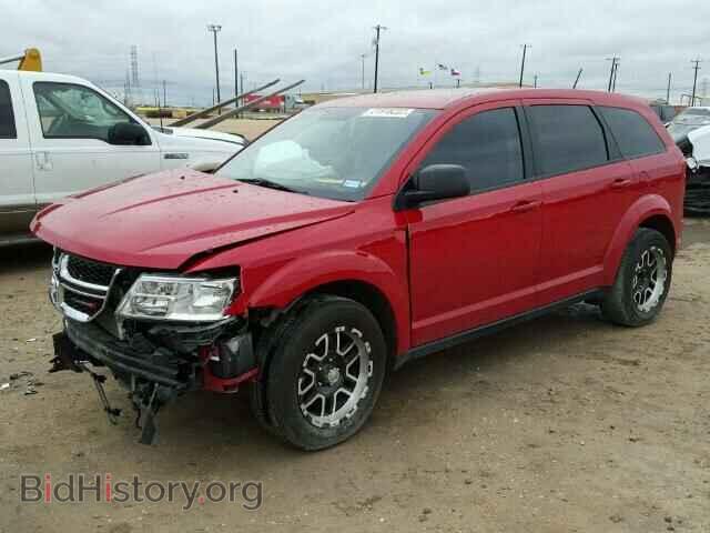 2014 DODGE JOURNEY - VIN: 3C4PDCAB7ET310676 - Фото 2